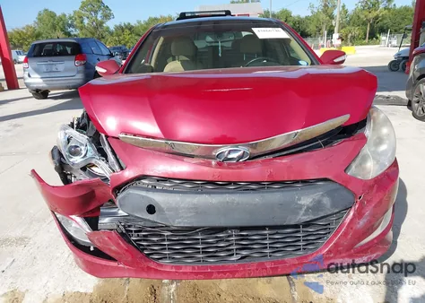 2015 Hyundai Sonata Hybrid Limited z USA, uszkodzony, nr VIN KMHEC4A42FA135534